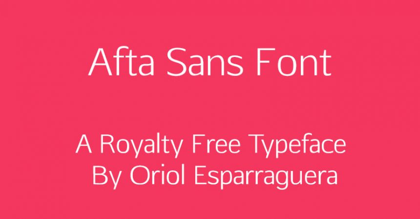 Afta Sans Font Free Download