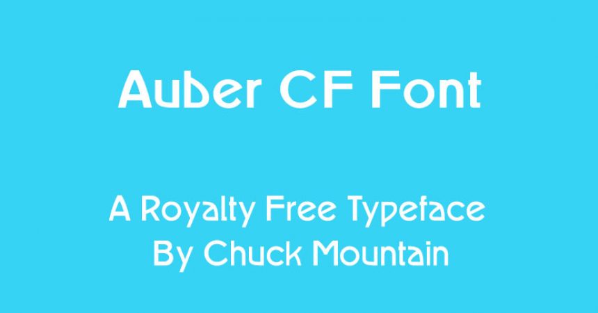 Auber CF Font Free Download