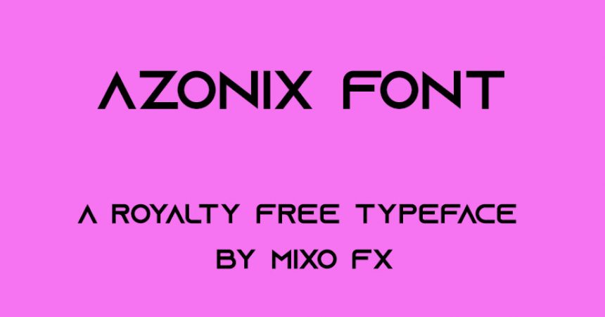Azonix Font Free Download
