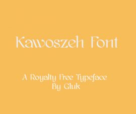 Kawoszeh Font Family Free Download