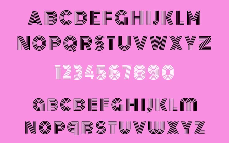 Monotone Font Free Download