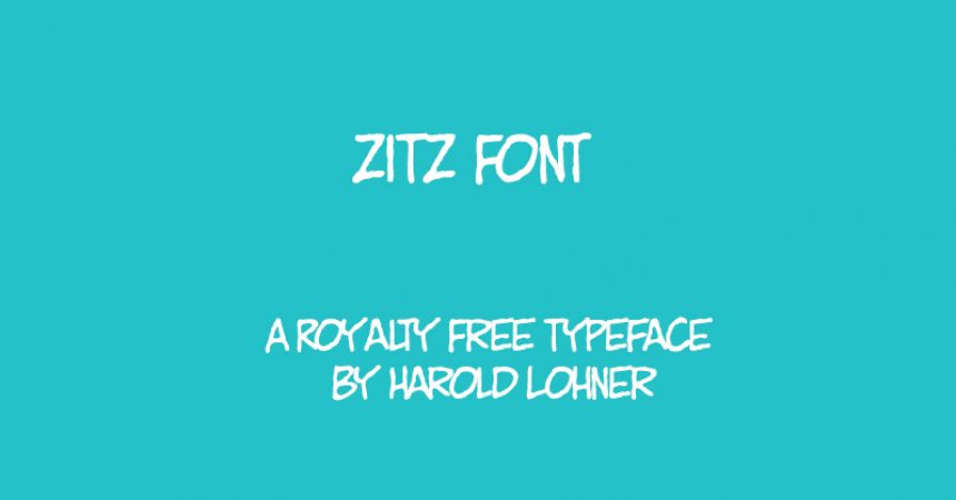 Zitz Font Family Free Download
