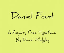 Daniel Font Family Free Download