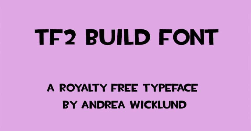 TF2 Build Font Free Download