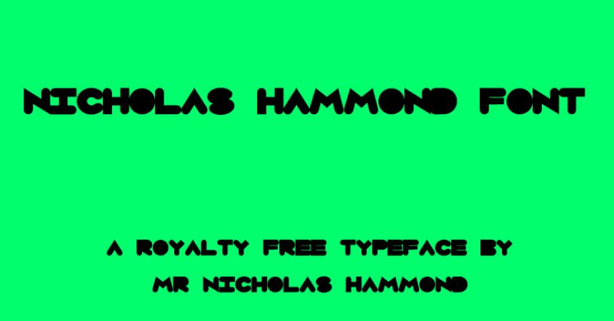 Nicholas Hammond Font Free Download